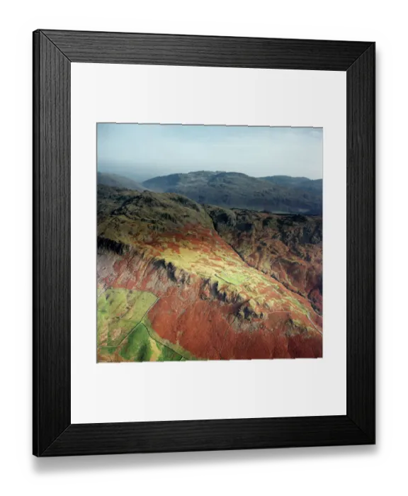 Framed Print : Hardknott Roman Fort EAW589036