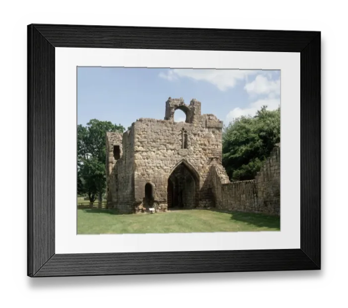 Framed Print : Etal Castle J940360
