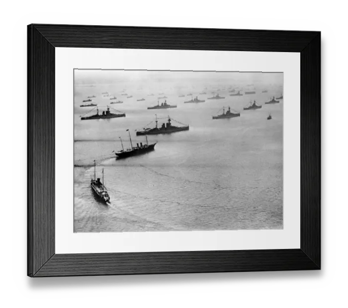 Framed Print : Spithead Review 1924 EPW011365 Framed Print : Spithead Review 1924 EPW011365