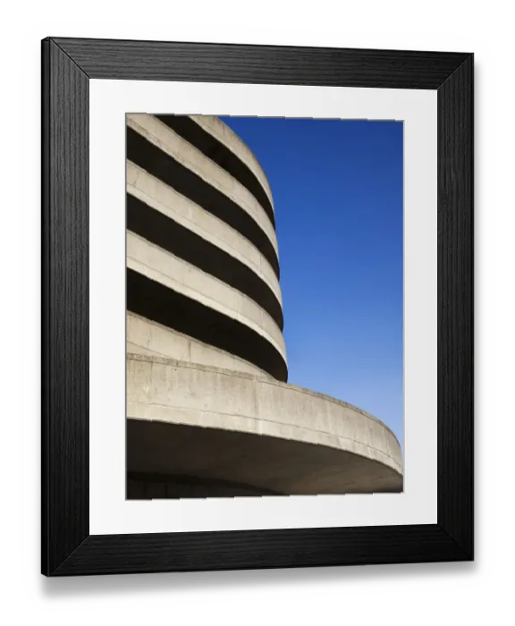 Framed Print : Carlton Car Park, Swindon DP136444