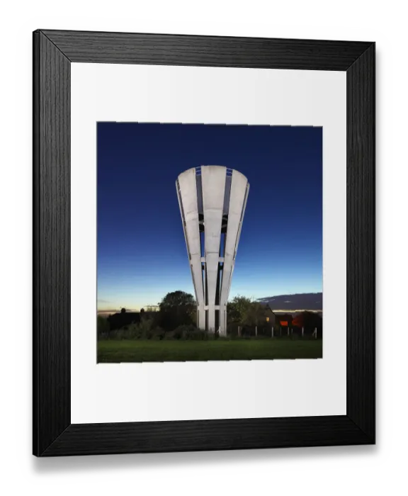 Framed Print : Water Tower, Tonwell DP162838