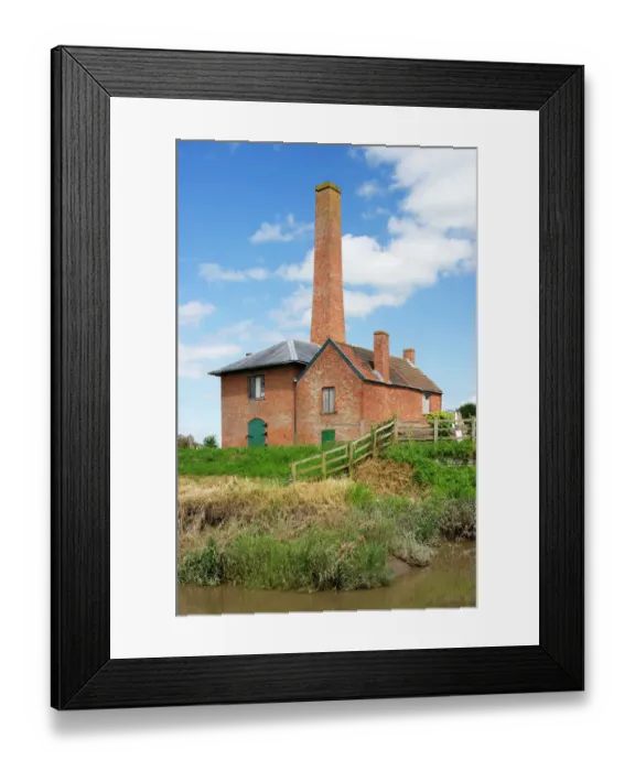 Framed Print : Westonzoyland Pumping Station DP163981