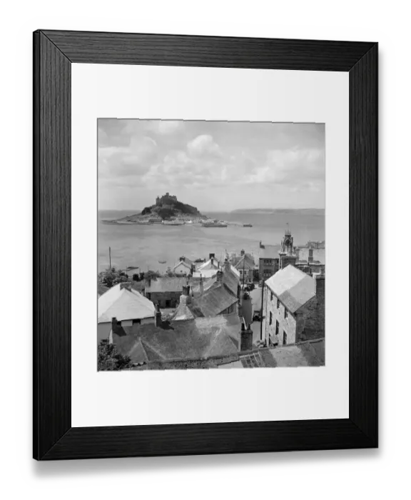 Framed Print : Marazion and St Michaels Mount a086591