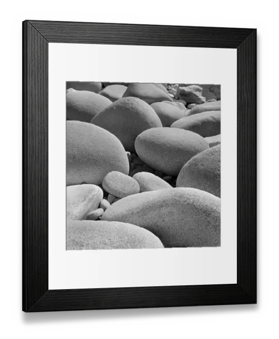 Framed Print : Pebbles a087193 Framed Print : Pebbles a087193
