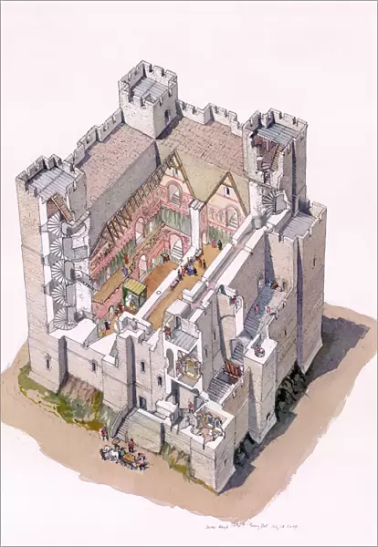 Dover Castle Keep c. 1190 N090100