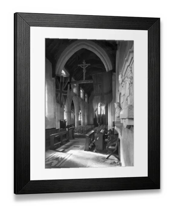 Framed Print : All Saints Church, Burnham Thorpe G_2414 Framed Print : All Saints Church, Burnham Thorpe G_2414
