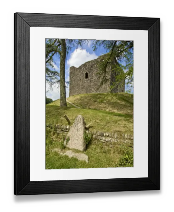 Framed Print : Lydford Castle N090119