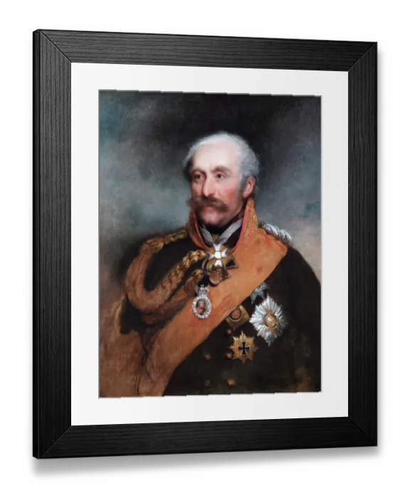 Framed Print : Dawe - Field Marshal Blucher N070506 Framed Print : Dawe - Field Marshal Blucher N070506
