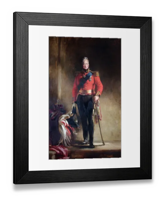 Framed Print : Wilkie - King William IV N070438