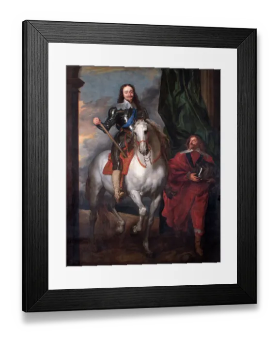 Framed Print : Van Dyck - Charles I N070475
