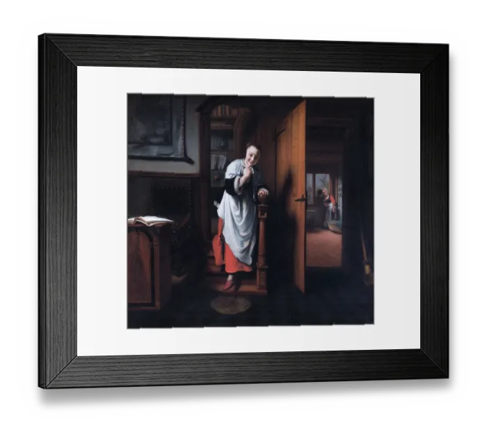 Framed Print : Maes - The Eavesdropper N070480