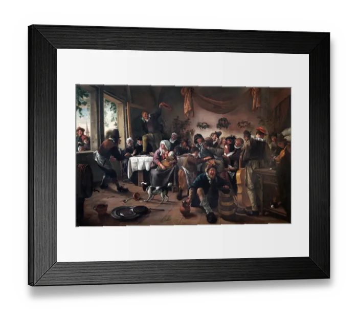 Framed Print : Steen - A Wedding Party N070486