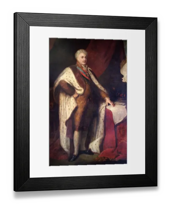 Framed Print : John VI, King of Portugal N070444