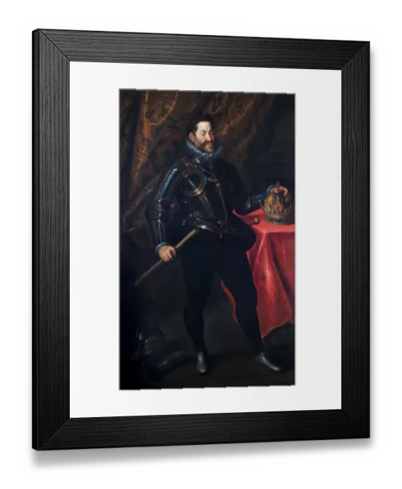 Framed Print : Aachen - Emperor Rudolph II N070485
