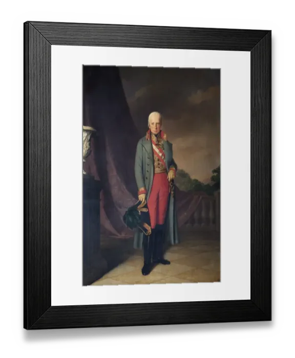 Framed Print : Einsle - Francis II, Emperor of Austria N070511