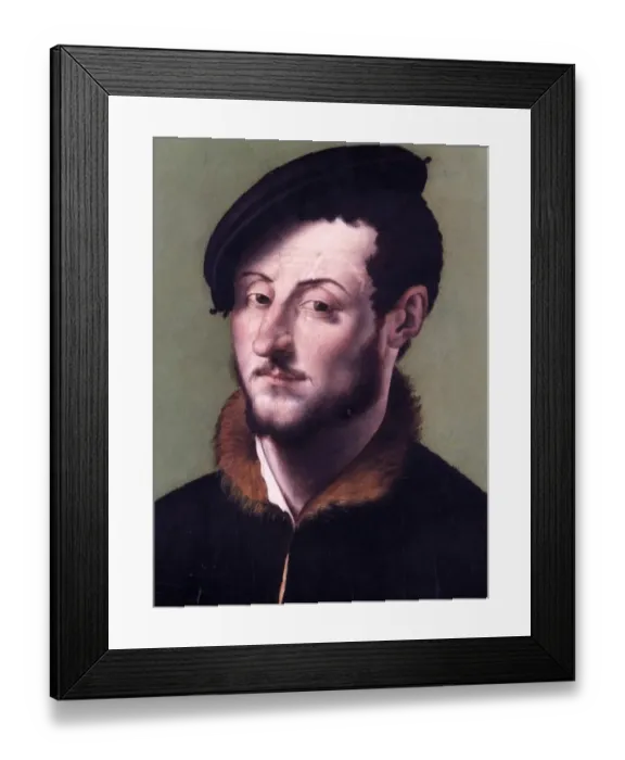 Framed Print : Portrait of man N070520 Framed Print : Portrait of man N070520