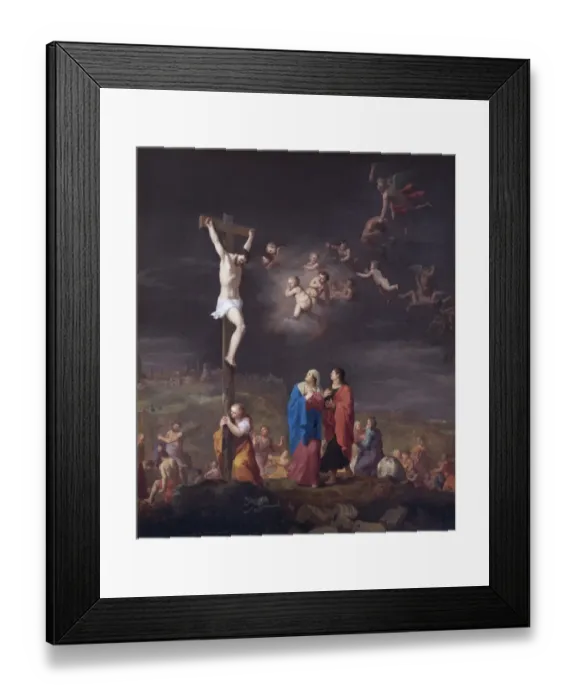 Framed Print : Poelenburgh - The Crucifixion N070569 Framed Print : Poelenburgh - The Crucifixion N070569