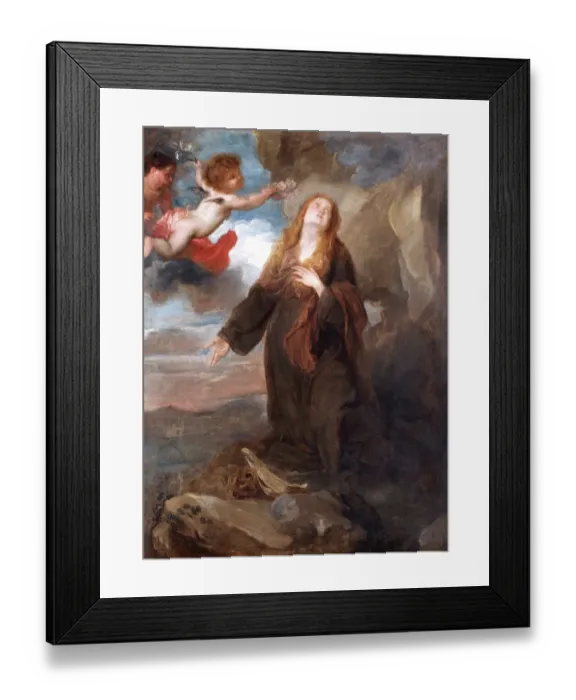 Framed Print : Van Dyck - St Rosalia N070657