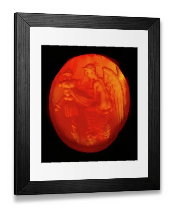 Framed Print : Roman gemstone K910213