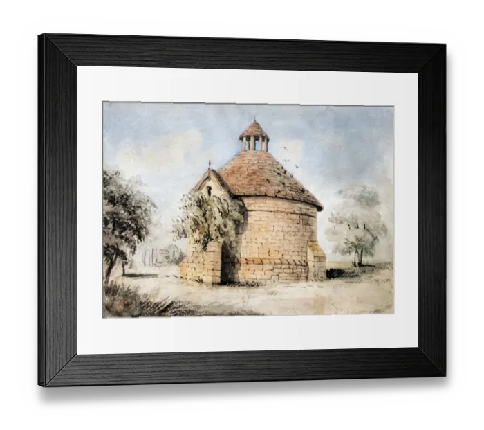 Framed Print : Dovecote DP218620