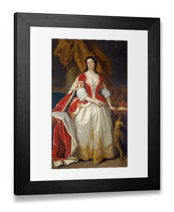 Framed Print : Vanderbank - Elizabeth, Countess of Northampton J920084 Framed Print : Vanderbank - Elizabeth, Countess of Northampton J920084