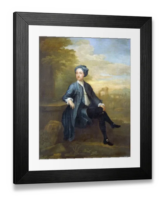 Framed Print : Hogarth - Sir Robert Pye J920093