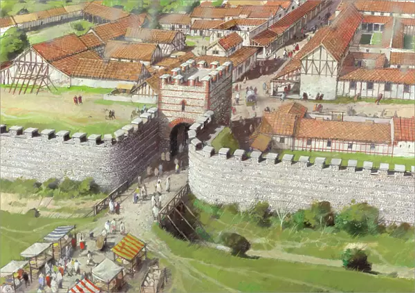 Silchester Roman City Walls J950064