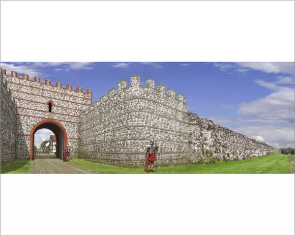 Silchester Roman City Walls N080918