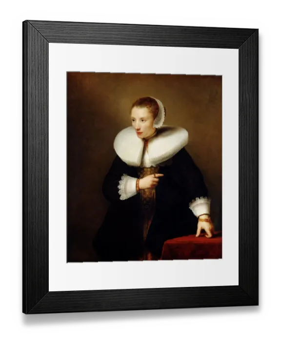 Framed Print : Bol - An unknown woman J910515