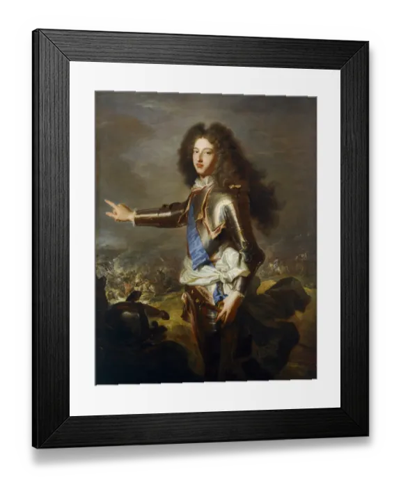 Framed Print : Rigaud & Parrocel - Louis duc de Bourgogne J910534