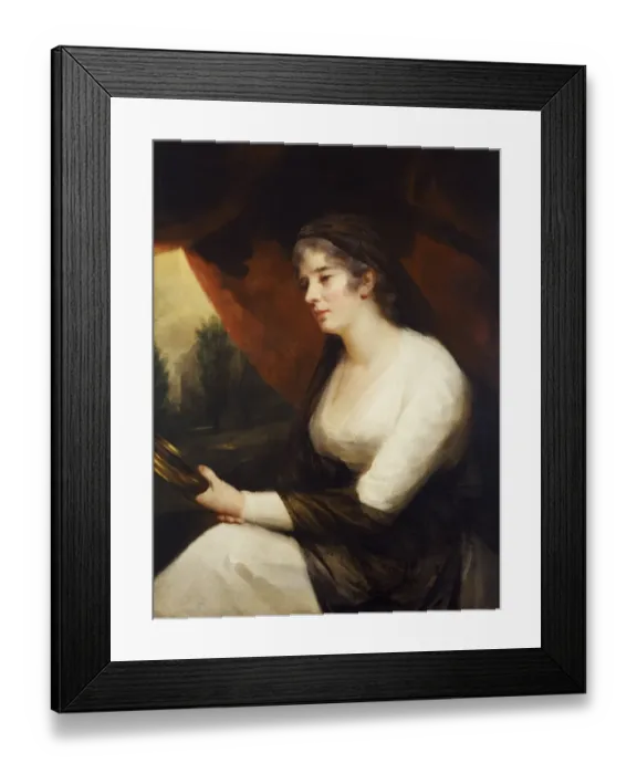 Framed Print : Mrs Johnstone as Contemplation J910544