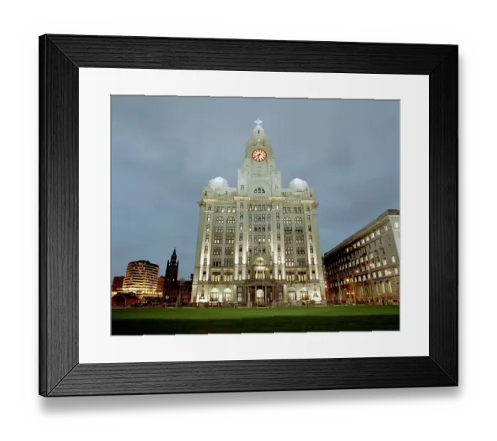 Framed Print : Royal Liver Building N020046 Framed Print : Royal Liver Building N020046