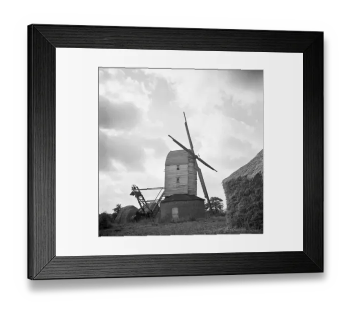 Framed Print : Windmill, Suffolk a98_07336 Framed Print : Windmill, Suffolk a98_07336