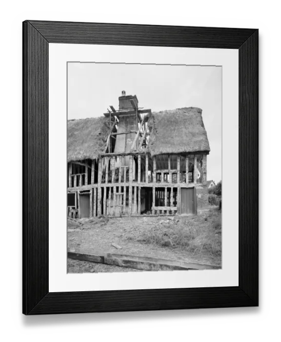 Framed Print : Timber framed house, Suffolk BB98_14520
