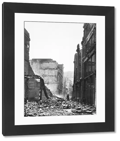 Bomb damage, London 1941 BL5947