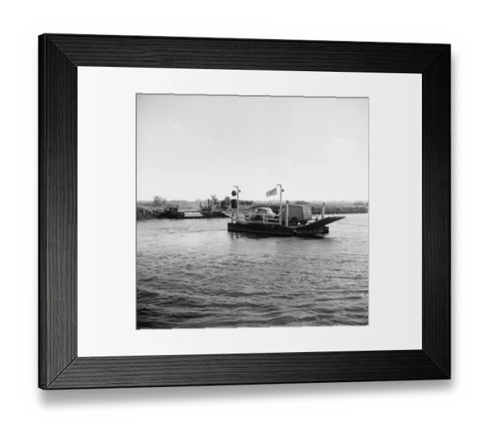 Framed Print : Car ferry, Norfolk a98_09928