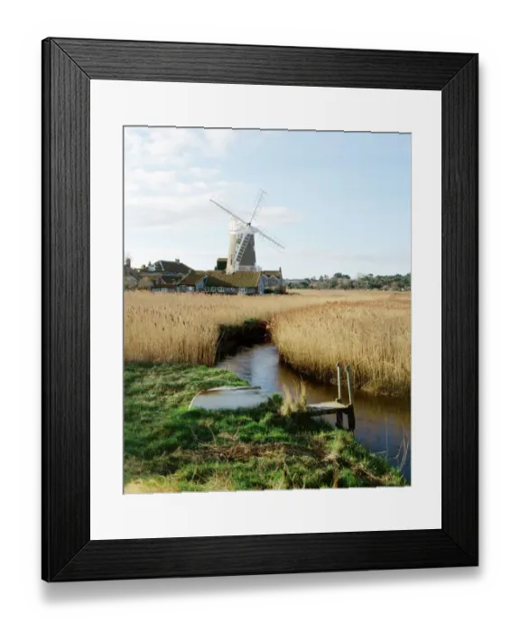 Framed Print : Cley Windmill K022031