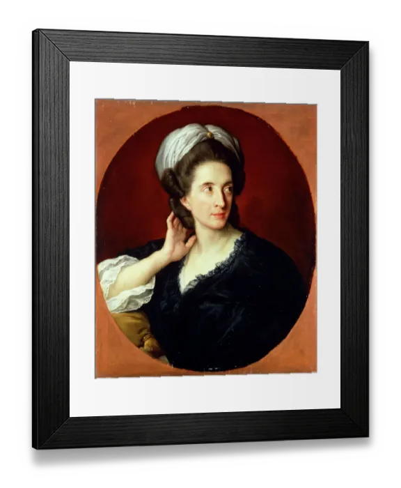 Framed Print : Batoni - Mrs Robert Sandilands J900217