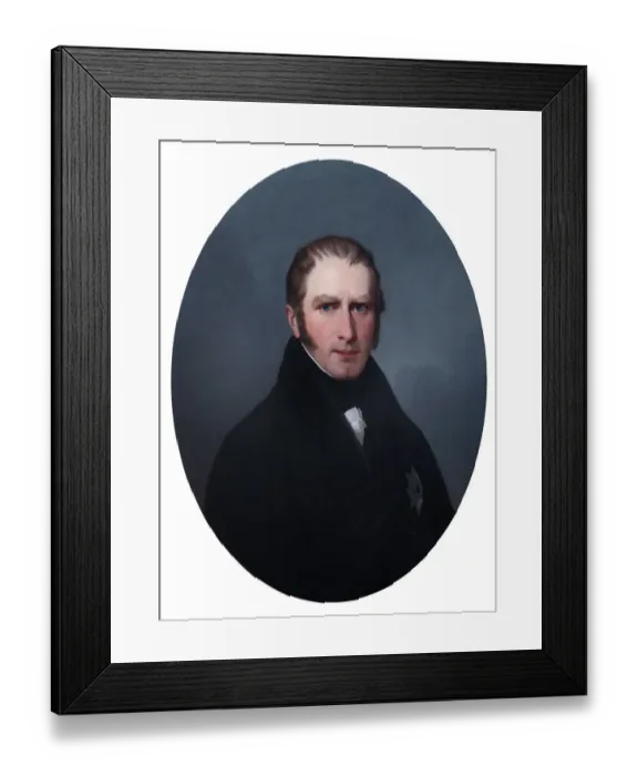 Framed Print : Frederick William, Duke of Brunswick N070675