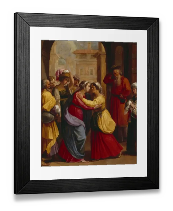 Framed Print : The Salutation J940238