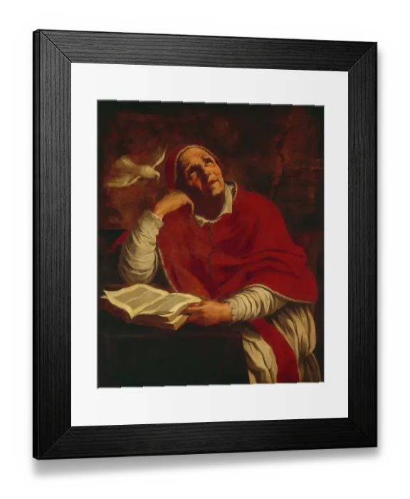Framed Print : Cavedone - Saint Gregory J020012