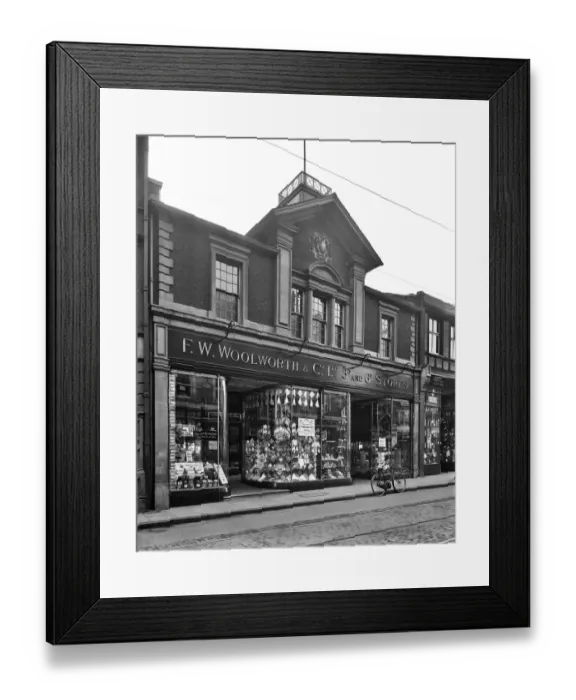 Framed Print : Woolworths, Kingston-upon-Thames BL25186 Framed Print : Woolworths, Kingston-upon-Thames BL25186
