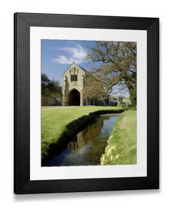 Framed Print : Cleeve Abbey Gatehouse J860104