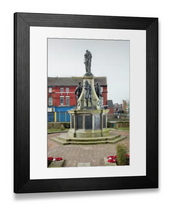 Framed Print : Bootle War Memorial DP175404