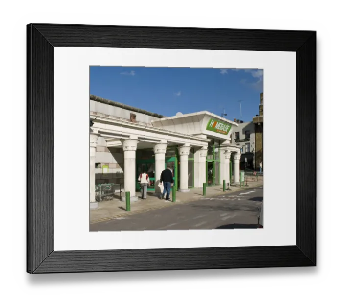Framed Print : Post Modern Homebase DP103884