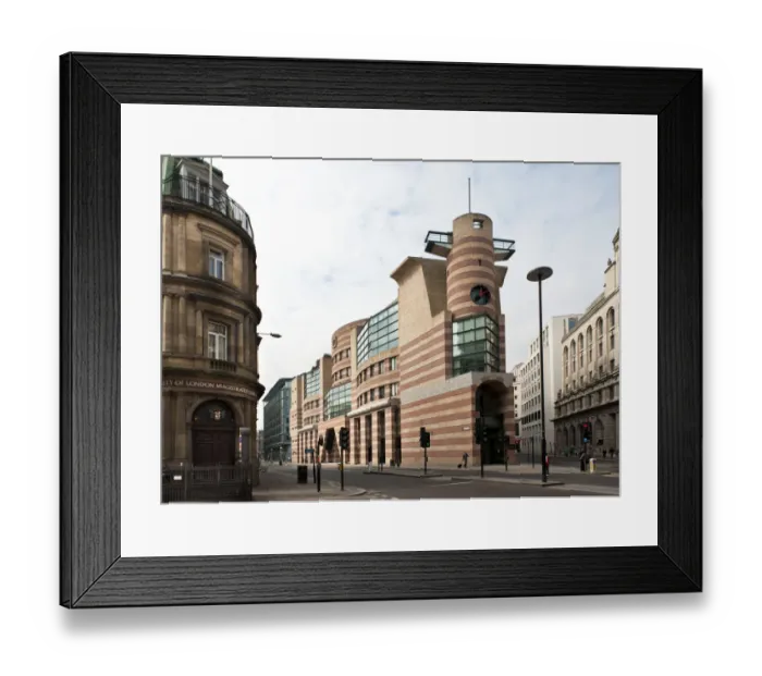 Framed Print : No 1 Poultry DP131021 Framed Print : No 1 Poultry DP131021