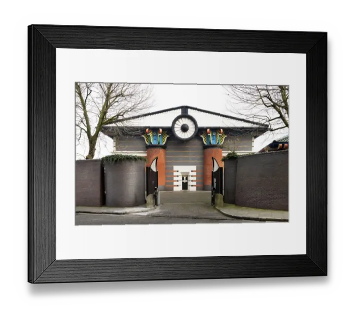 Framed Print : Pumping Station DP195587