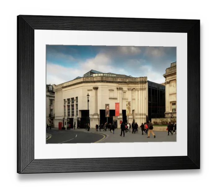 Framed Print : Sainsbury Wing DP183694