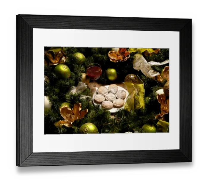Framed Print : Mince pies N071947 Framed Print : Mince pies N071947