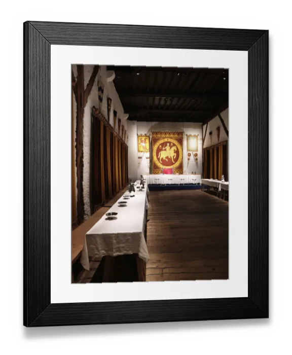 Framed Print : Dover Castle Guest Hall N090182